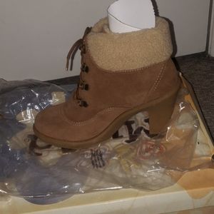 Booties brand new never worn with tags